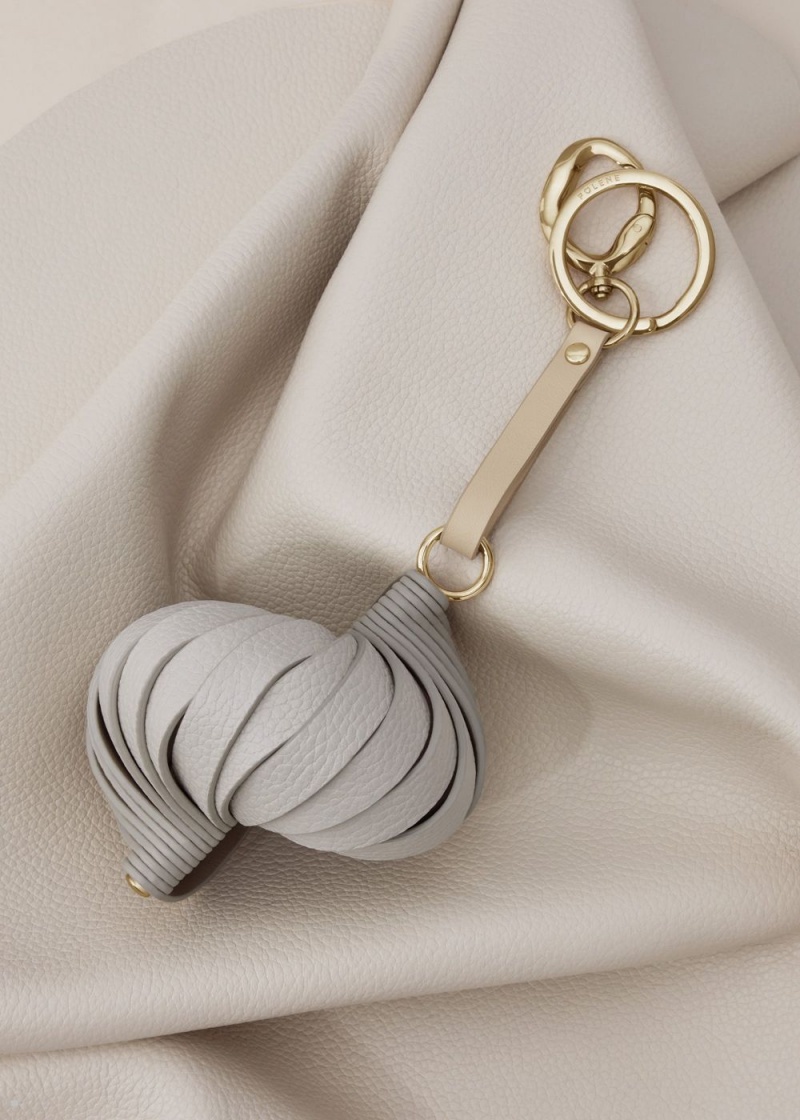 Dámské Přívěsky Polene Elis Keyring Bílé | 378-UTMDXA